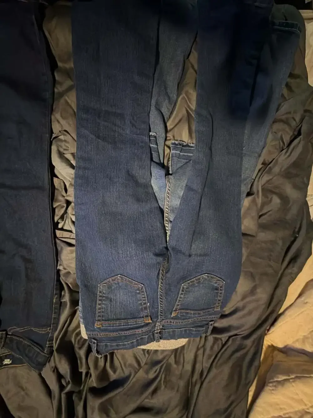 Girls Size 8 Assorted Denim jeans and shirts